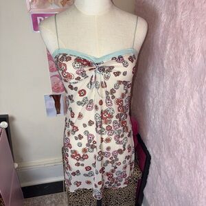 Calvin Klein floral slip dress